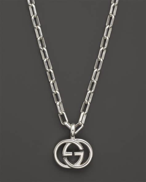 gucci ring double g silver|Gucci chain pendant.